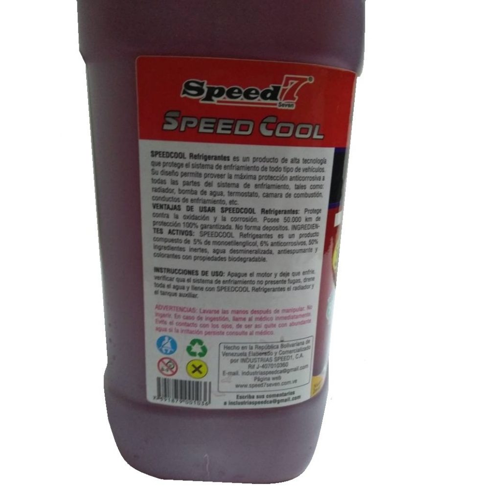 Is Speed Cool Refrigerante Rojo (speed Cool) - La Casa del Mecánico Automotriz